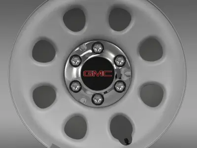 GMC Yukon Police rim 3D model