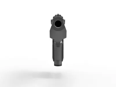 Desert Eagle from the movie Deadpool 2016 3D model