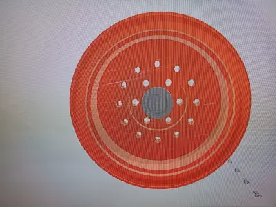 RC Monster Truck 48 inch Good Year Super Terra Tire and wheel Free 3D print model