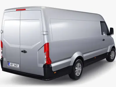 Generic Commercial Cargo Van M 4 3D model