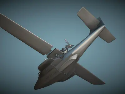 Dornier CD-2 Seastar - 3D Printable Model 3D print model