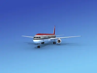Boeing 757-300 Northwest Airlines 1 3D model