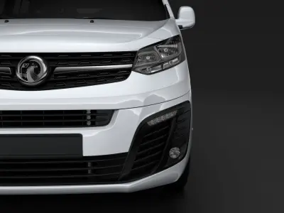 Vauxhall Zafira Life L1 2020 3D model