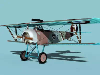Nieuport 11 VHP V01 3D model