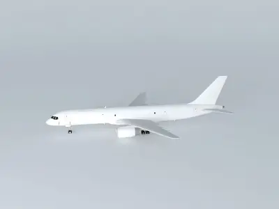Template - Boeing 757-200SF Free 3D model