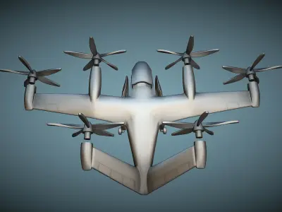 Joby Aviation S4 - 3D Printable Model 3D print model