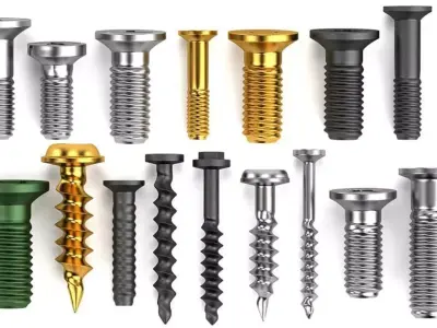 Screws Free 3D model