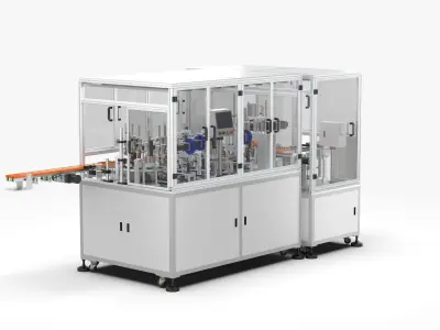 Automatic Rotor Micro Motor Polishing Integrated Machine 3D model