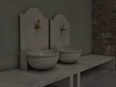 Turkish Bath 3D model