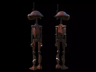 Pit Droid Star Wars  3D model