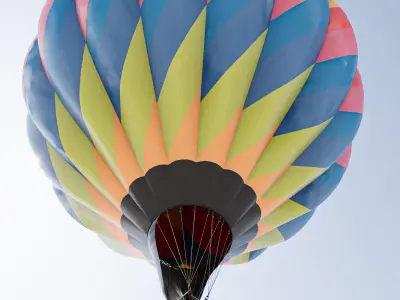 Hot Air Balloons    Low-poly 3D model