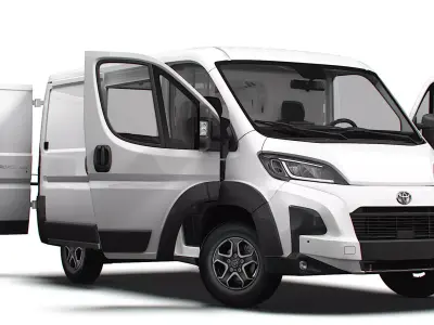 Toyota ProAce E Max Van L1H1 HQ Interior 2025 3D model