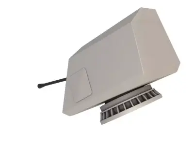 Turret Gun Station 3D model