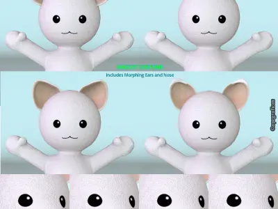 Mascot Costume 3D model