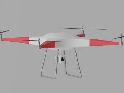 Cartoon Drone  3D model