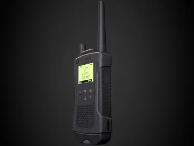 WALKIE TALKIE RADIO LP Low-poly 3D model