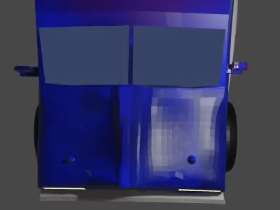 LOW POLY TRUCK MODEL pickup Low-poly 3D model