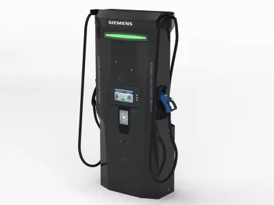 Siemens - VersiCharge Ultra 50 DCFC EV Dispenser 3D model