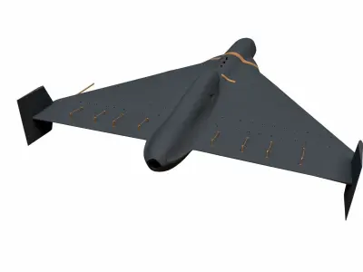 Shahed-238 UAV 3D model