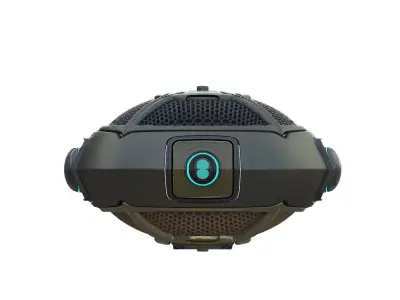 Sc- Fi Drone Free 3D model