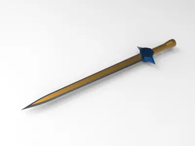 Sword type A 3D model