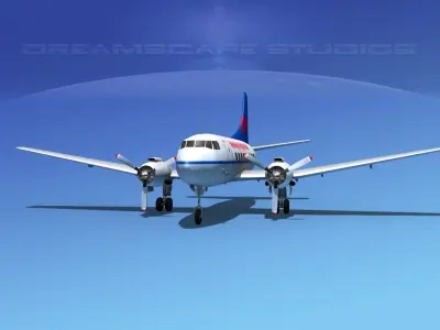 Martin 404 Kodiak Western Alaska 3D model