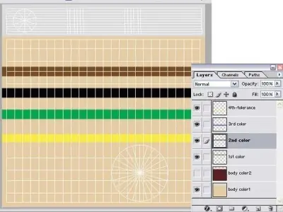 resistors set of Low-poly 3D model