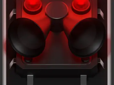 Siren-Alarm-2-Output-Module 3D model