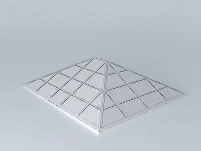 Skylite pyramid Free 3D model