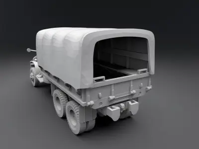 GMC CCKW mini scale 3D print model