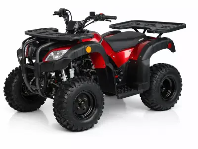 Off Road Work ATV Quad Vehicle 3D Model 3D model