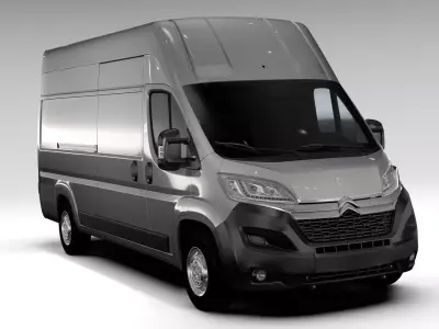 Citroen Relay Van L4H3 2017 3D model