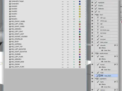 MQ1 Predator Low-poly 3D model