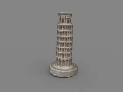 PISA TOWER Low-poly 3D model