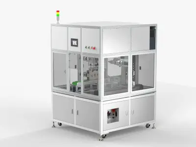 8 Axis Double Sided Spot Welding Machine 3D model