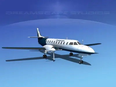Swearingen SA226 Dreamscape 3D model