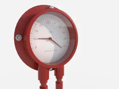 Industrial Pipes 3D model