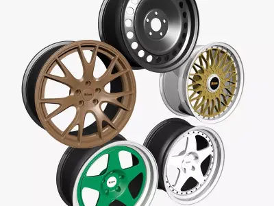 Rims Model wheel 3D model