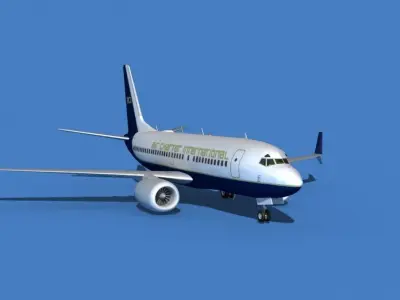 Boeing 737 MAX 7 Air Charter Intl 3D model