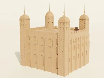 Tower of London 3D print model