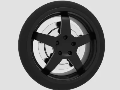 hamann hm2 car tire 3D model