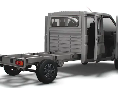 RAM Promaster Chassis HQInterior CrCab 3800WB 2023 3D model