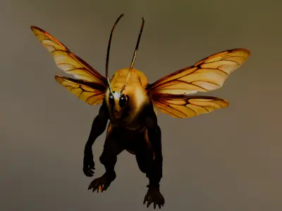 Bee Soldier - Sergeant 3D model