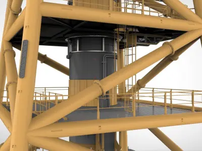 sci fi props 6 3D model