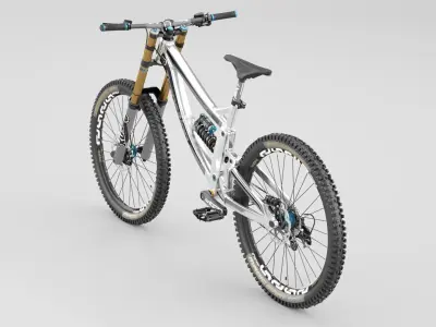Multi Speed Bicycle 3D model