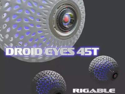 DROID EYE 45T 3D model