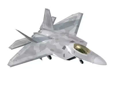 F22 Raptor Aircraft 3D model
