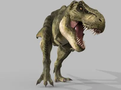 T Rex Forever - 8K 3D model