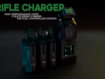 Rifle Charger 3D model