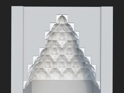 Formal Muqarnas 3D model